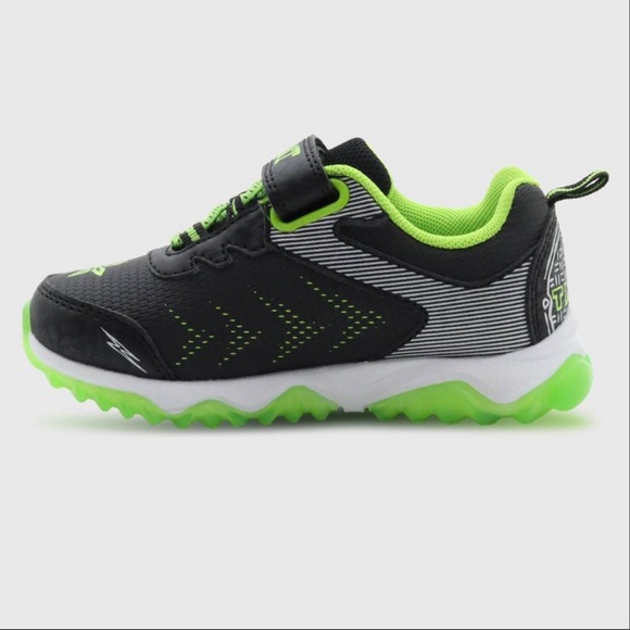 Tenant Mutant Ninja Turtles Light Up Sneakers-Black/Green - Picture 2 of 7